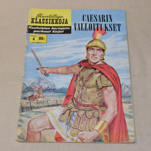 Kuvitettuja klassikkoja 04 Caesarin valloitukset